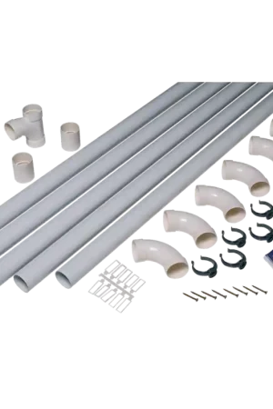 Kit de Conduits et Accessoires pour Système d'Aspiration Centralisée ALDES Réseau Série T Ø51mm - 11070231 - NEUF Expédition Rapide