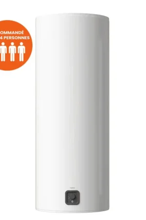 Chauffe-Eau Électrique 200L EQUATION Utilis Stéatite Vertical Mural Monophasé - 981210 - NEUF Déclassé Usine Directe