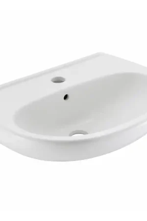 Lavabo Autoportant JACOB DELAFON Brive en Céramique 60x48cm Blanc - E1286-00 - NEUF Promotion Saisonnière