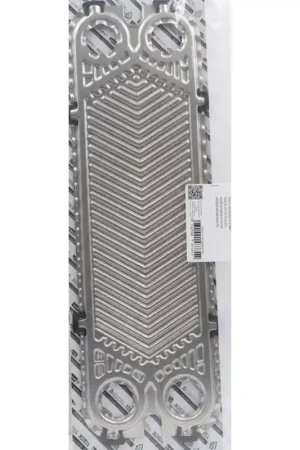 Plaque Inox Intermédiaire ARISTON 45.5x14.2cm pour Chaudière - 61400974 - NEUVE Quantité Limitée