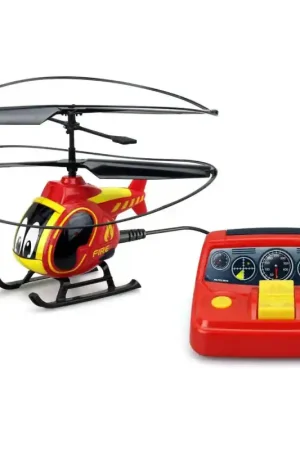 Bon Plan Mon Premier Hélicoptère Télécommandé Pompier Rouge TOOKO Jouet pour Enfant - 02025648 - NEUF