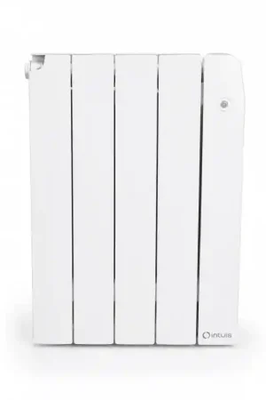 Prix Promo Radiateur Électrique à Inertie Fluide 500W H583xL410mm INTUIS Axino 3EO Horizontal Blanc - M240111 - NEUF Déclassé