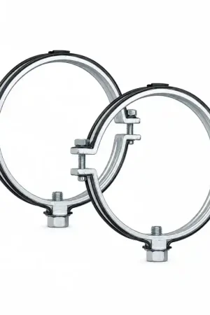 Bon Marché Lot de 2 Colliers de Fixation Ø200mm ARISTON pour Chauffe-Eau Thermodynamique CETD - 3208077 - NEUF