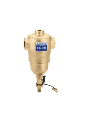 Pot de Décantation Séparateur de Boue Laiton CALEFFI Dirtcal Filetés Femelles 1'' avec Vanne de Vidange - 546206 - NEUF Meilleure Vente