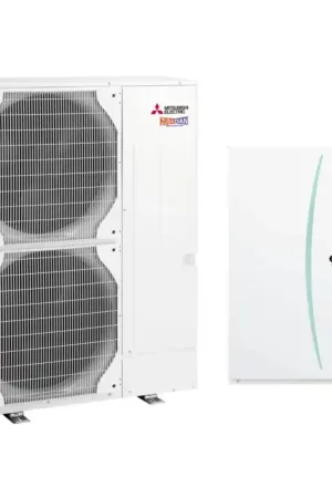 Ensemble de Pompe à Chaleur Air/Eau 23kW MITSUBISHI Ecodan Zubadan Triphasé - ERSE-YM9ED-PUHZ-SHW230YKA2R2 - NEUF Déclassé Soldes