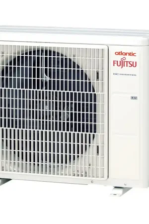 Petit Prix Unité Exterieure de Climatisation Réversible 2,5kW ATLANTIC FUJITSU Takao M2 Inverter Monosplit - AOYG09KMCC - NEUVE