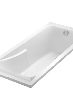 Nouvelle Collection Baignoire Rectangulaire Encastrée 170x75cm JACOB DELAFON Corvette 3 en Minéracryl Blanc avec Pieds Réglables - E60901-00 - NEUVE
