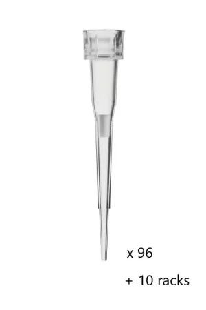 Meilleur Choix Lot de 96 Pointes de Pipettes à Filtre Barrière et de 10 Racks à Charnière THERMO FISHER SCIENTIFIC ART 10 - 2139-05-HR - NEUF