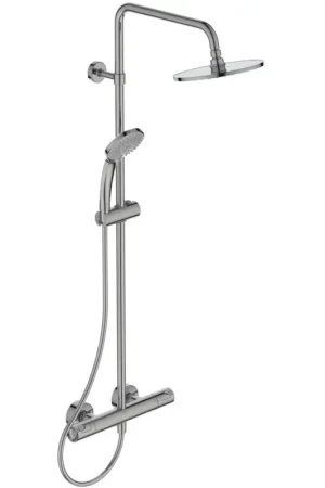 Expédié Aujourd'hui Colonne de Douche avec Mitigeur Thermostatique PORCHER Okyris Chromé avec Douchette 3 Jets - D0495AA - NEUVE