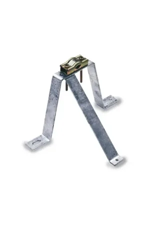 Kit de Fixation Murale Type Cabine d’Ascenseur pour Mât Ø50mm avec 2 Pattes en M 250mm FRACARRO - MEC425CG - NEUF Offre Exclusive