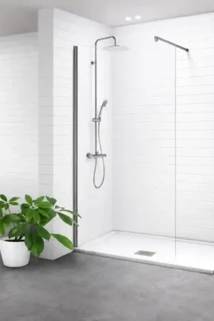 Commander Vite Paroi de Douche à l'Italienne ODYSSEA 120x200cm Verre Trempé 8mm - 190-050 - NEUVE