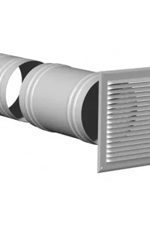 Acheter Direct Grille prise et rejet d'air + manchon de traversée Ø 150 mm