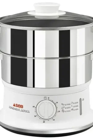 Cuiseur vapeur Convenient inox VC1451 980 W inox et blanc Offre Spéciale