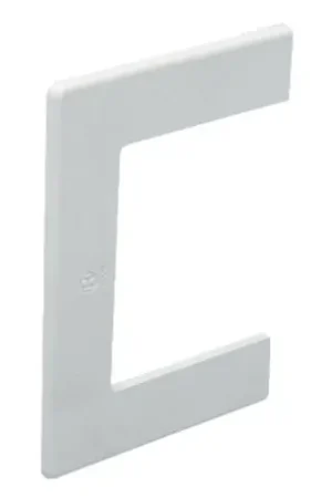 Achetez Aujourd'hui Lot de 20 embouts de passage au mur pour TA-E TA-G 80x40 80x60 mm blanc