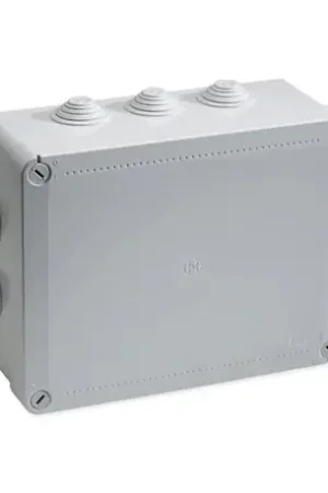Boîte de dérivation étanche Pico 300x220 Prof. 120 grise à tétines IP55 960°C Solde