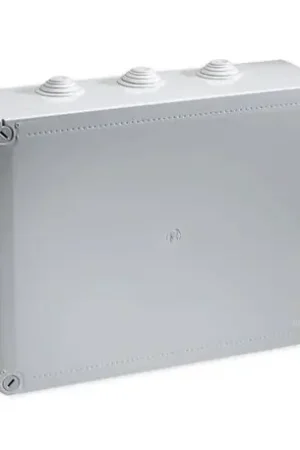 Boîte de dérivation étanche Pico 380x300 Prof. 120 grise à tétines IP55 960°C Meilleur Prix