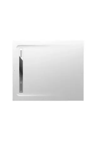 Bon Marché Receveur de douche Aquos Blanc 100x90 cm