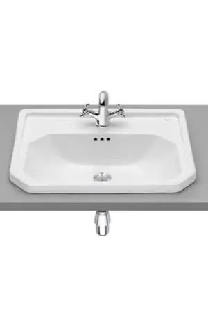 Affaire À Saisir Vasque Carmen 60x45 cm Blanc brillant 1 trou
