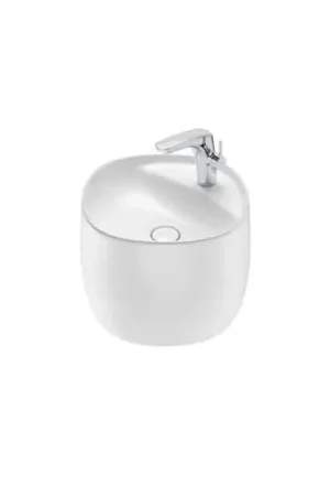 Achat Immédiat Lavabo Beyond Totem 46x47x38 cm Blanc Brillant