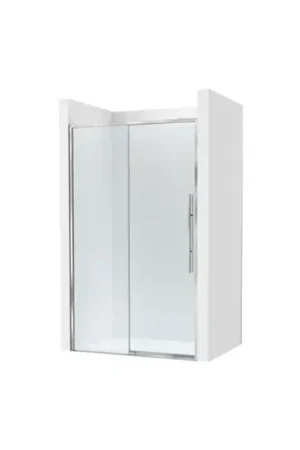 Porte de douche Brisa L2-E Argent brillant pour receveur 1250 mm Prix Cassé