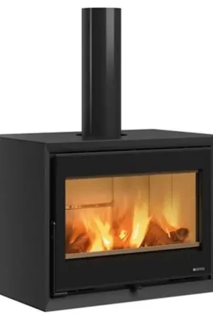 Livraison Express Poêle à bois Dante DANTENOIR 8,8 kWatts noir