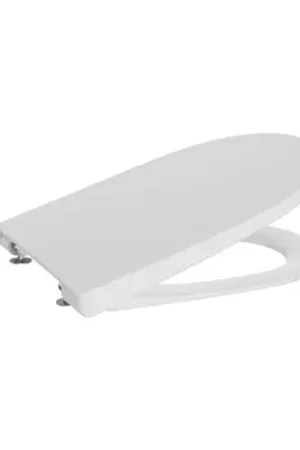 Abattant WC Ona Simple 43x36 cm Blanc Mat Promotion