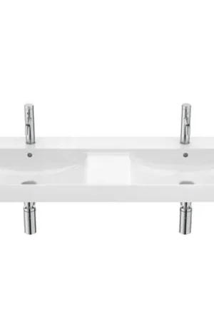 Achat Immédiat Lavabo Ona 120x46 cm Blanc Brillant
