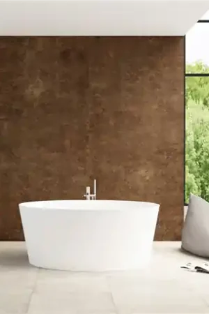 Achat Immédiat Panneau de douche Kinewall Design 100x202 cm Acier corten