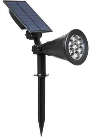 Achat Immédiat Spot Led Solaire SPIKY 4W 400 Lm Détecteur crépusculaire SOLAR