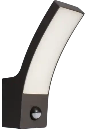 Applique murale extérieur LED CURVE 12,5W 1000 Lm Détection de Mouvement GARDEN Prix Réduit