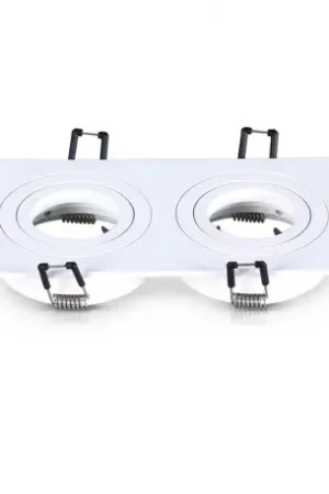 Vente Directe Support plafond orientable, rond blanc 175x93 mm SUPPORT PLAFOND 7717