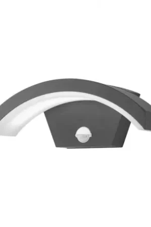 Expédition Rapide Applique murale extérieur LED, 8W 330 lm Blanc neutre CURVILIGNE 677832