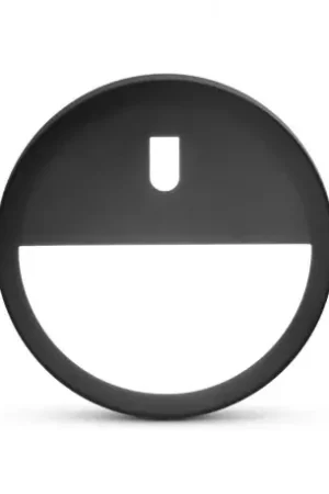 Vente Flash Collerette asymétrique noire + ouverture pour CLIPSO Ø220 x 50 mm 100494