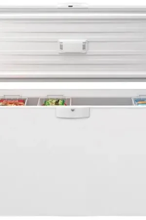 Congélateur coffre HSM46740 451 Litres Pas Cher