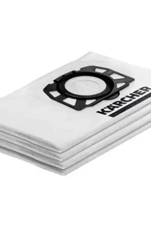 Sac aspirateur 28633140 lot de 4 sacs pour WD/KWD Karcher Paiement Sécurisé