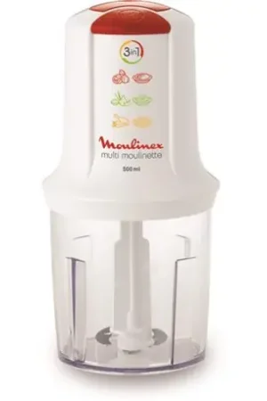 Mini-hachoir 3 en 1 AT710110 500 Watts blanc Offre Spéciale