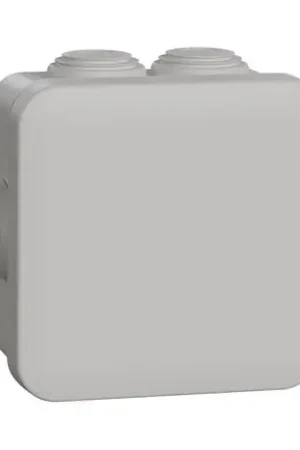 Affaire À Saisir Lot de 5 boîtes de dérivation Mureva Box IMT05024 80x80x45 mm à embouts blanc