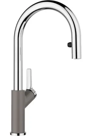 Mitigeur cuisine Carena-S Vario 526930 Gris Volcan Commande En Gros