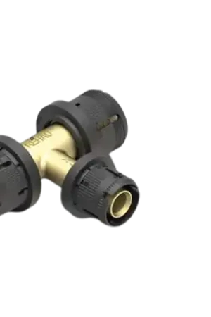 Usine Directe Té à sortie réduite pour tube FASTLOC Ø16x16x16 - Réf : 13601611001