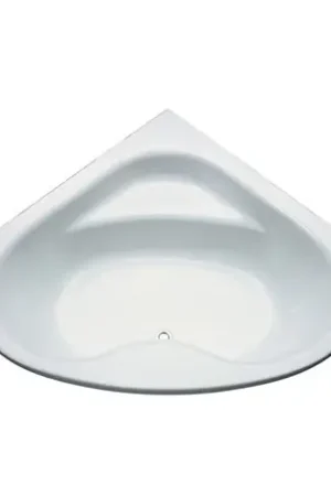 Baignoire d'angle Ulysse 135x135 cm 190 Litres P107101 Bon Marché