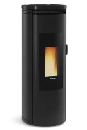 Offre Du Jour Poêle à granulés Amika 8 kWatts Noir