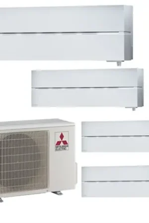 Vente Flash Climatiseur quadri split Design Premium MXZ-4F72, Tailles 18 + 25 + 35 + 35 Blanc Pur