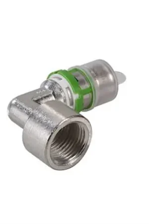 Solde Lot de 2 coudes à sertir femelle à visser Femelle 1/2" Ø 20 - Réf : 7090GW2012