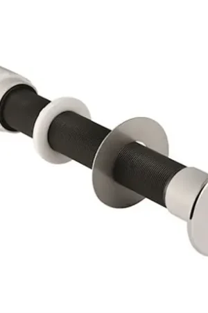 Acheter En Ligne Commande WC rinçage simple touche Chromé brillant antivandalisme