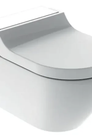WC suspendu AquaClean Tuma Comfort 146.290.SI.1 553x360x446 mm Blanc /verre Retour Gratuit