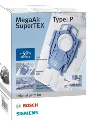 Sac aspirateur BBZ41FP lot de 4 sacs pour Bosch BSG8 Super Prix