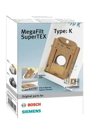 Meilleur Prix Sac aspirateur BBZ41FK lot de 4 sacs pour Bosch BSG 1500/BSG 160