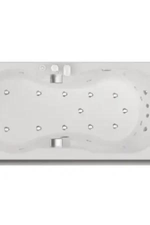 Acheter Direct Baignoire balneo Romanza sensation air pool 170x75 cm, tête à gauche