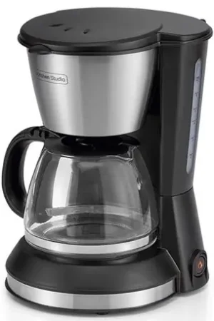 Must-Have Cafetière 6 tasses KSMD230 à filtre inox et noir