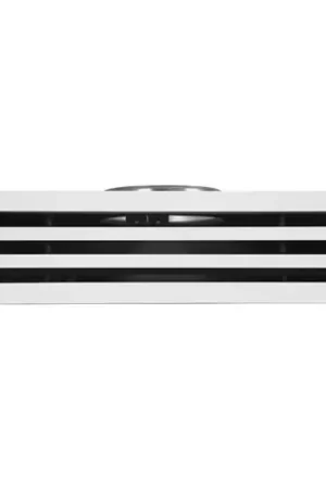 Diffuseur linéaire à fentes réglables Laqué blanc 3 fentes L800 mm Promotion Saisonnière